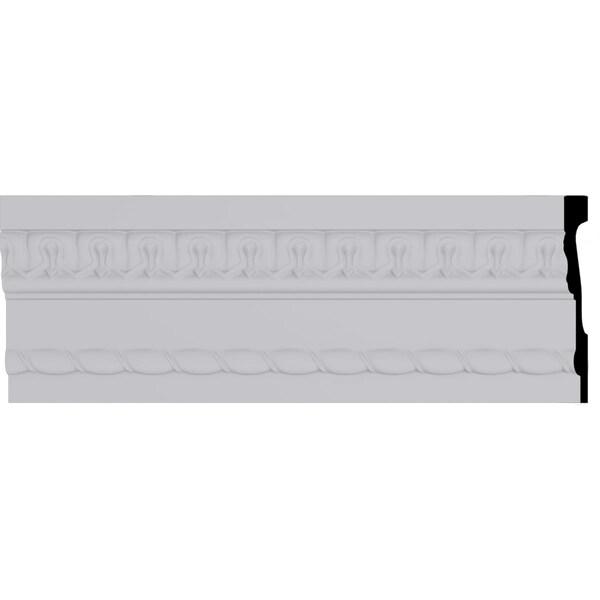 Ekena Millwork 5 1/8"H x 1 1/8"P x 94 1/2"L Bedford Acanthus Leaf Frieze MLD05X01BE - main